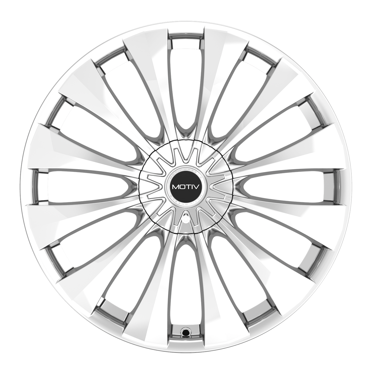 17" Motiv 436C 17X7.5 5x100/4.5 Chrome Plated Wheel 42mm Rim