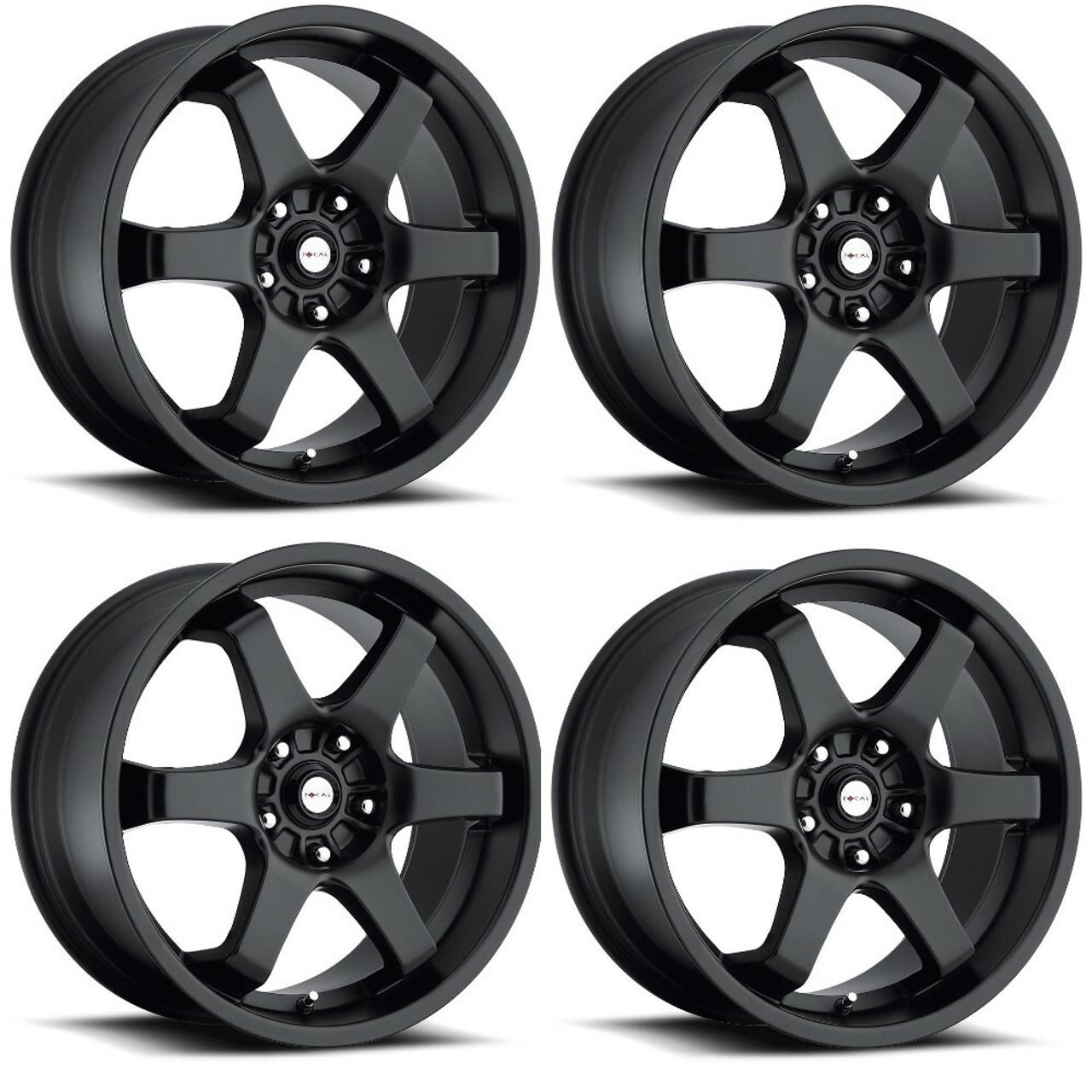 Set 4 15" Focal 421B X  15x6.5 Wheels 5x100 5x4.50 +38mm