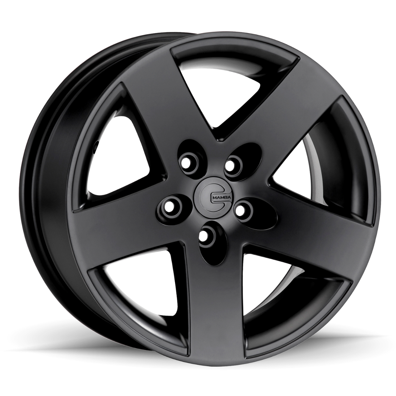 Set 4 16" Mamba 581B MR1X  16x8 Wheels 5x5.00 +06mm