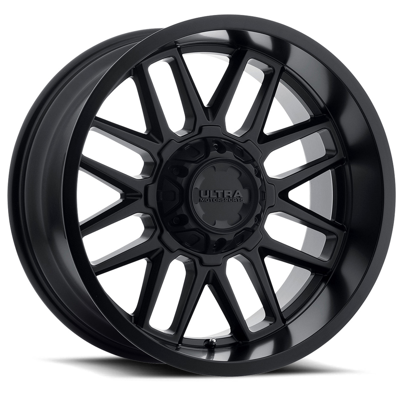 20" Ultra 231SB Butcher 20x10 8x180 Satin Black w/ Satin Coat Wheel -25mm Rim
