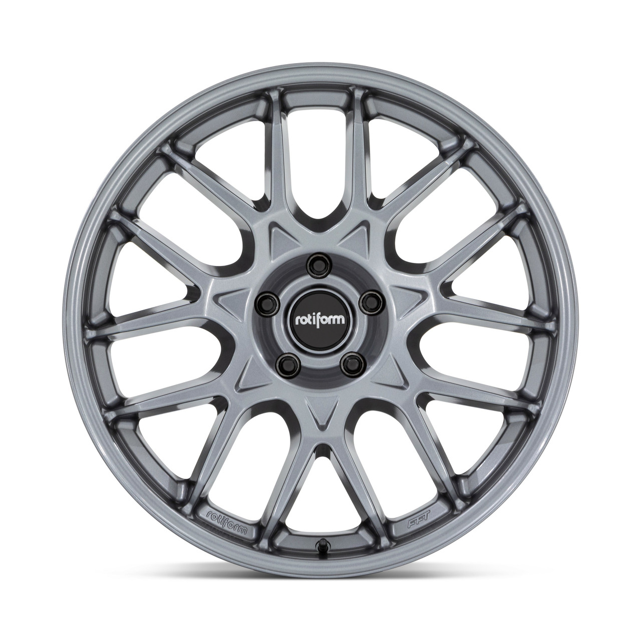 Rotiform 1PC R196 Zws 22x10 5x130 Gloss Anthracite Wheel 22" 25mm Rim