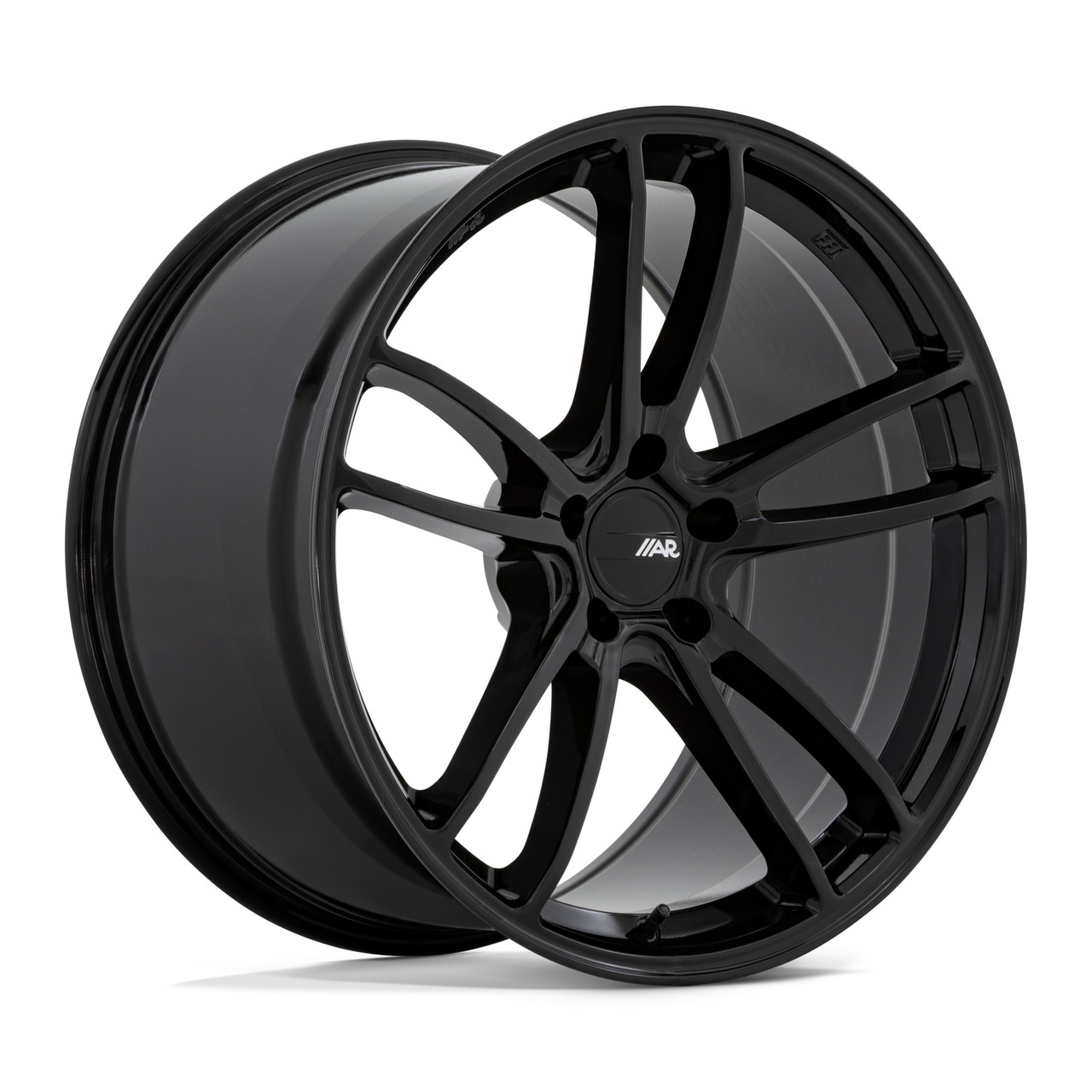 Set 4 American Racing AR941 Mach Five 20x11 5x4.5 Gloss Black Wheels 20" 50mm