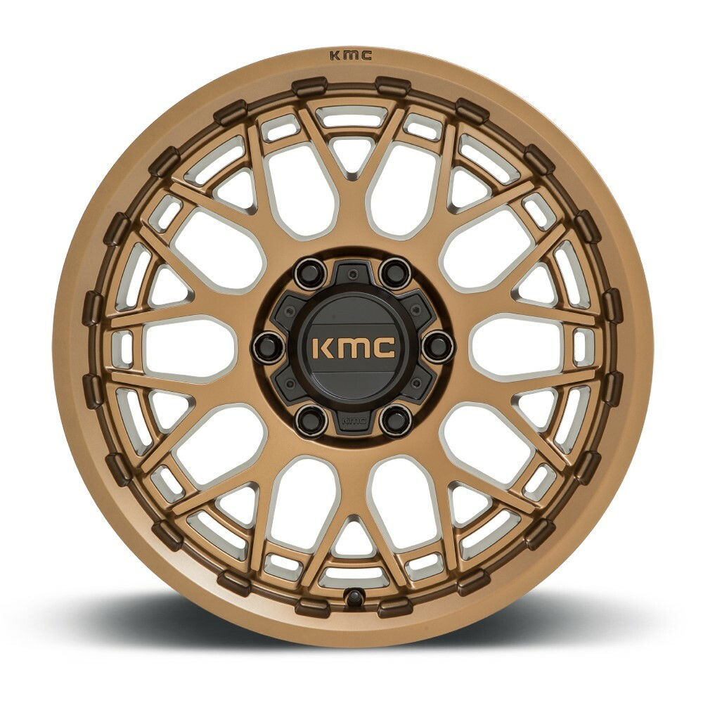 KMC KM722 Technic 18x9 6x135 Matte Bronze Wheel 18" 0mm Rim
