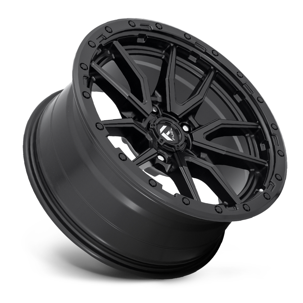 Set 4 18" Fuel D679 Rebel 18x9 5x5.5 Matte Black Wheels 1mm Offroad Truck Rims