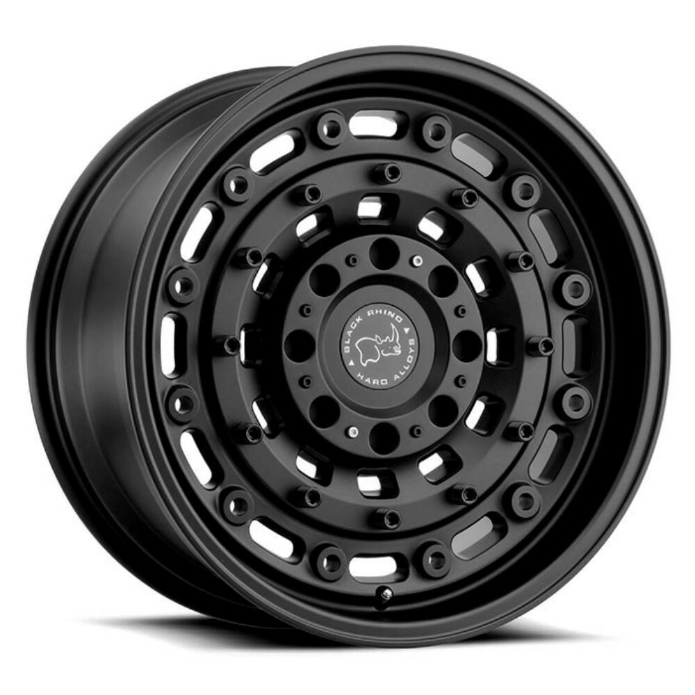 Set 4 20" Black Rhino Arsenal 20x9.5 5x5.5 5x150 Textured Black Wheels 12mm Rims
