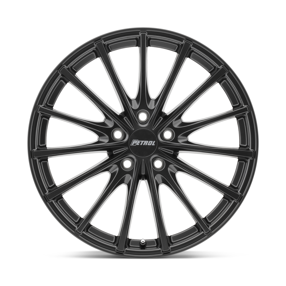 Set 4 19" Petrol P3A 19x8 5x4.5 40mm Matte Black Wheels Sedan Coupe SUV Rims