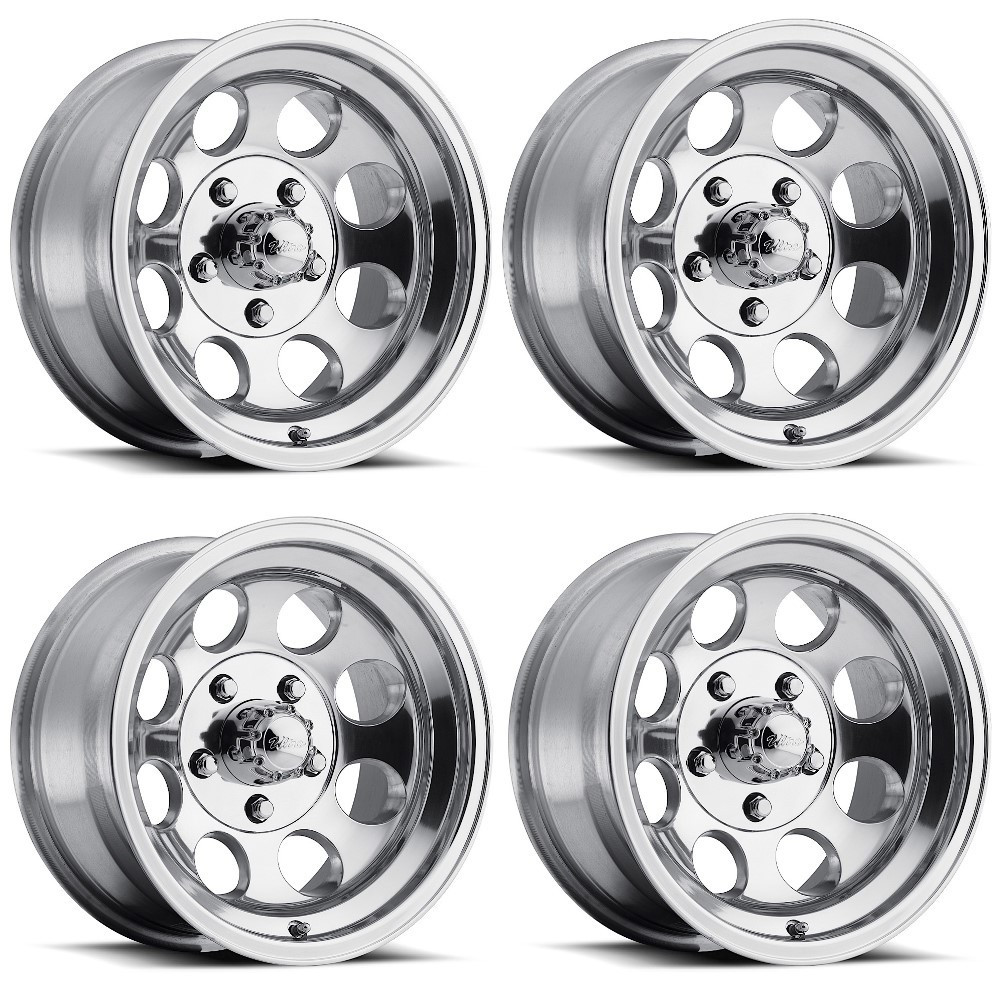 Set 4 15" Ultra 164P  15x7 Wheels 5x4.50 -09mm