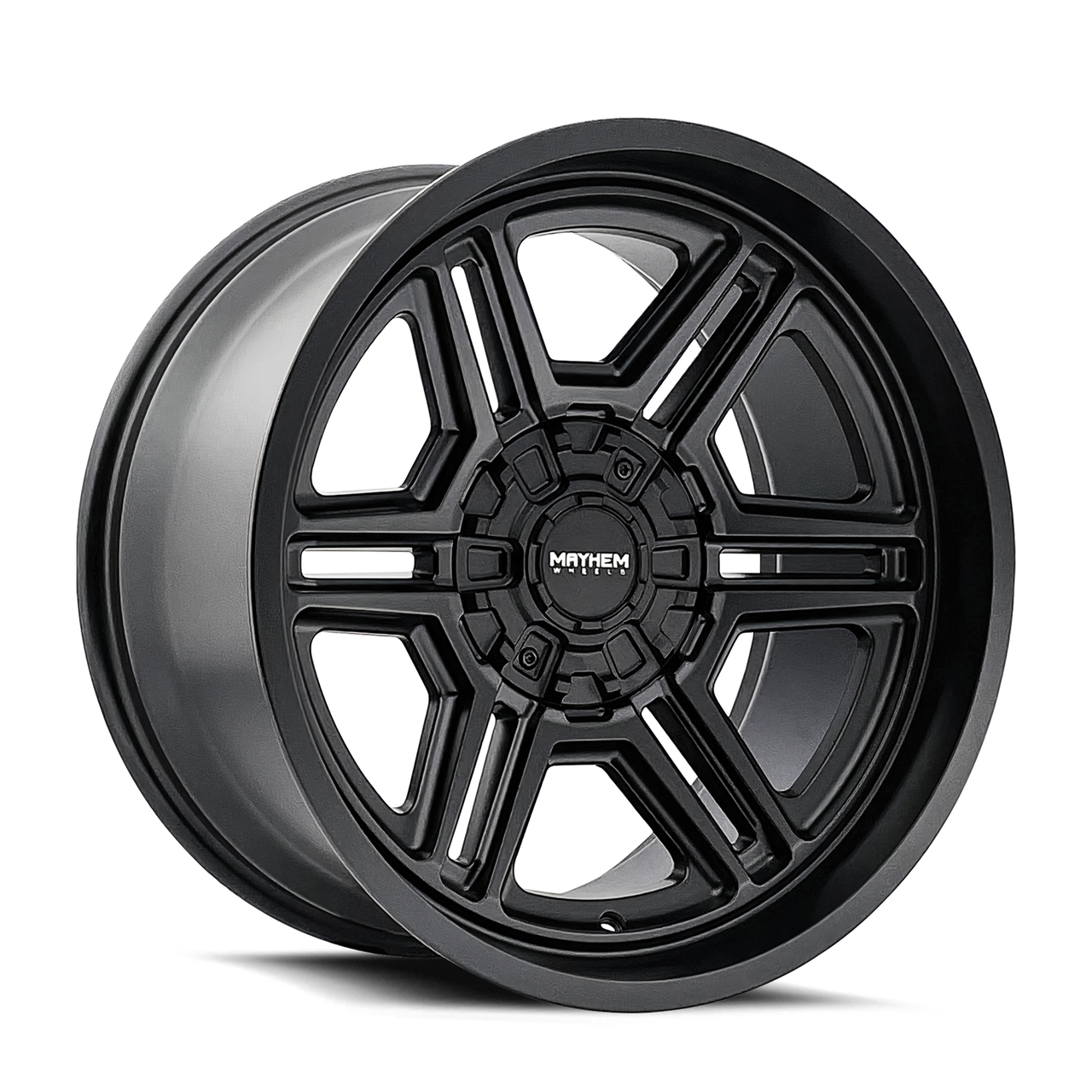 20" Mayhem Hermosa 20x9 Matte Black 8x180 Wheel 18mm For Chevy GMC Truck Rim