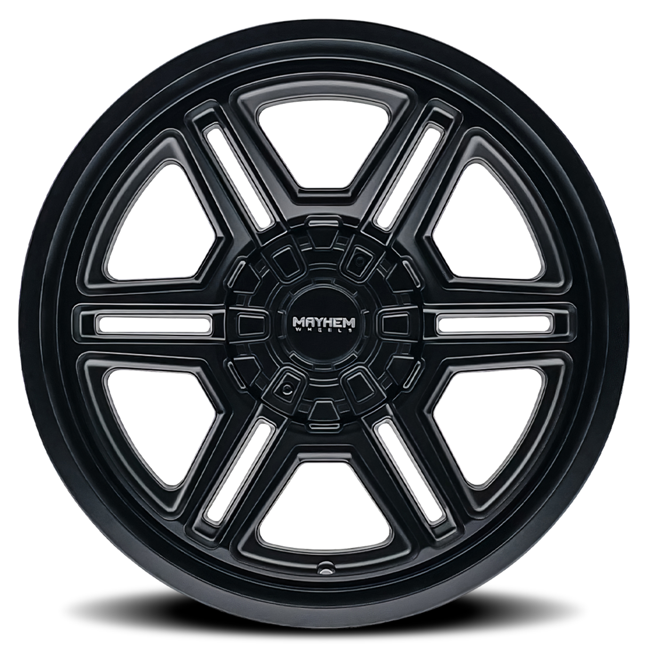 20" Mayhem Hermosa 20x9 Matte Black 8x180 Wheel 18mm For Chevy GMC Truck Rim