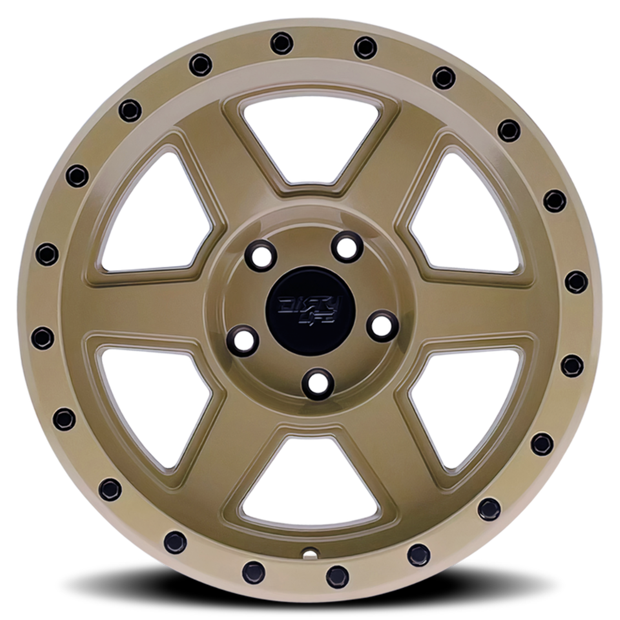 17" Dirty Life Compound 17x9 Desert Sand 6x135 Wheel -12mm For Ford Lincoln Rim