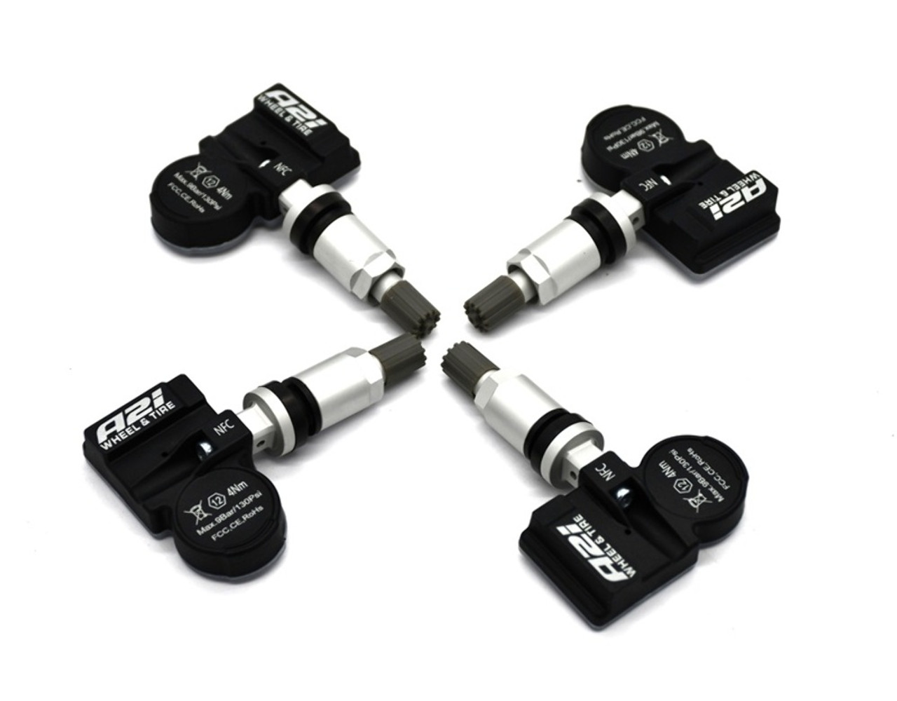 Set 4 TPMS Tire Pressure Sensors 433Mhz Metal fits 06/2009-2012 Audi S6