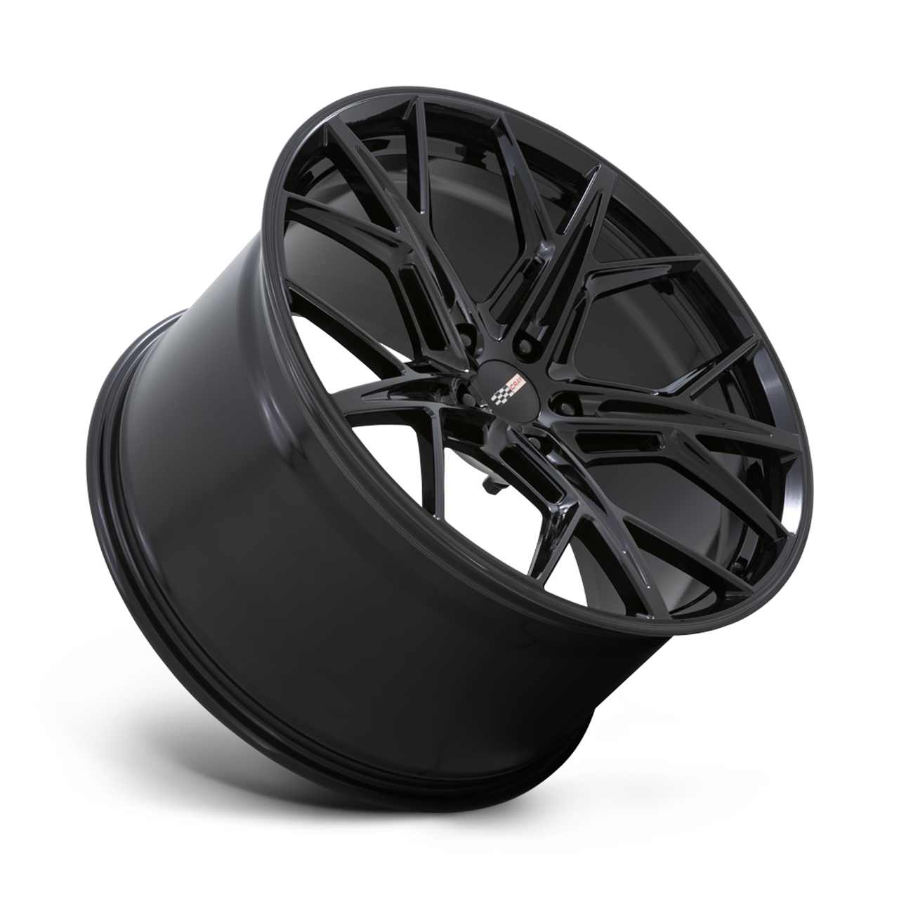 Cray Hammerhead 19x10.5 5x4.75 Gloss Black Wheel 19" 68mm For Corvette Rim
