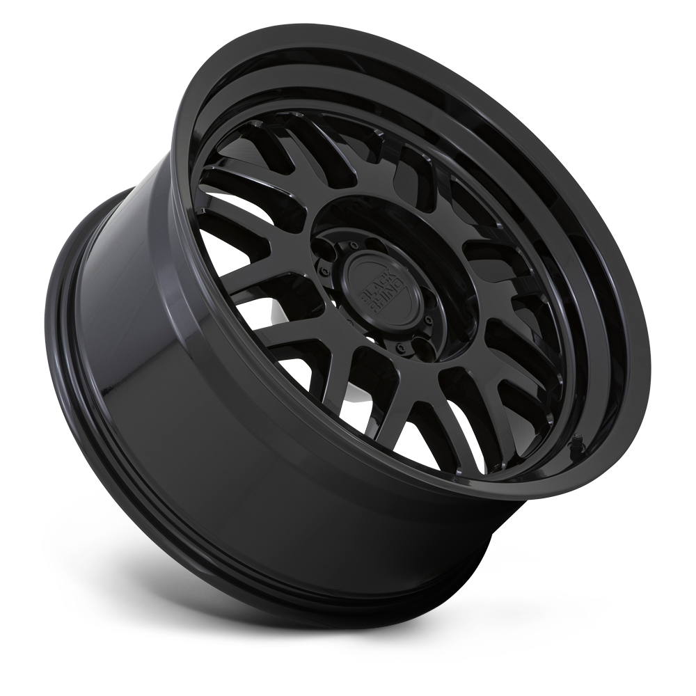 Black Rhino Delta 18x9.5 6x5.5 Gloss Black Wheel 18" 12mm Rim