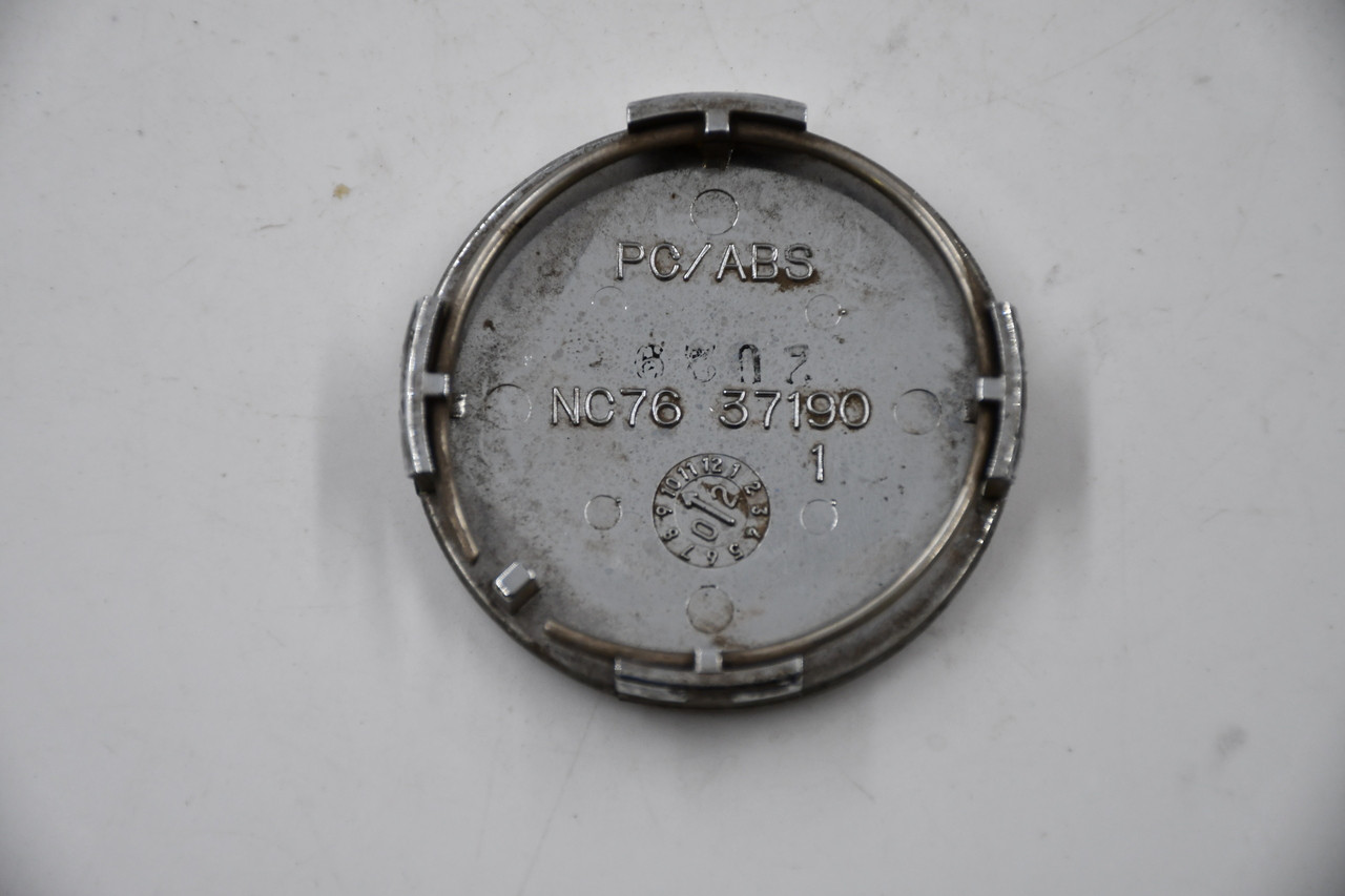 Mazda Silver w/ Chrome Logo Wheel Center Cap Hub Cap NC7637190 2