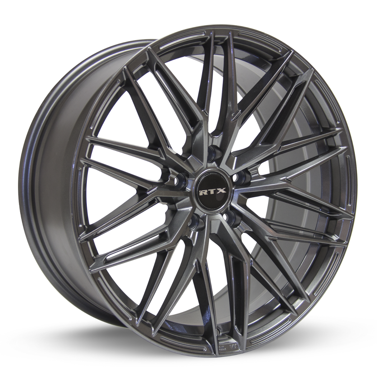 18" RTX SW20 Gunmetal Wheel 18x8.5 5x4.5 45mm Truck Suv Rim