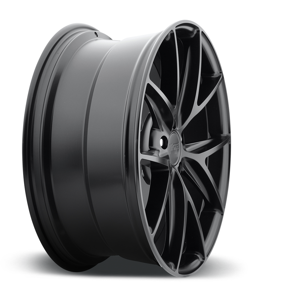 Set 4 Niche M117 Misano 19x8.5 5x120 Matte Black Wheels 19" 45mm Rims