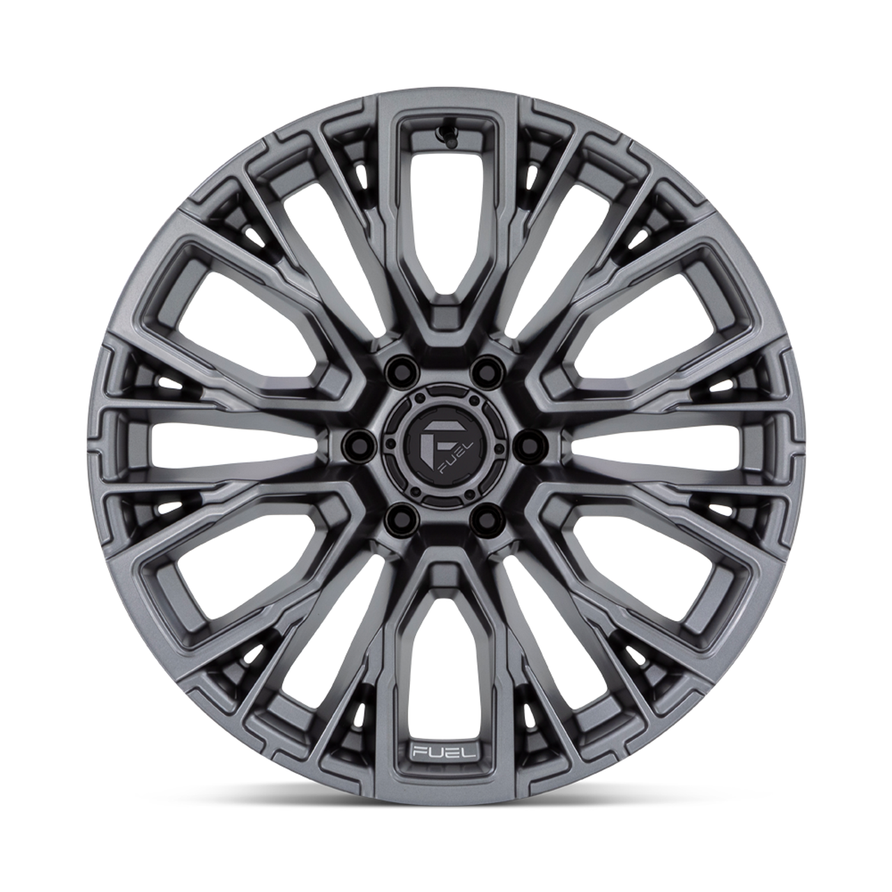 Fuel 1PC D848 Rebar 20x10 6x5.5 Matte Gunmetal Wheel 20" -18mm Rim