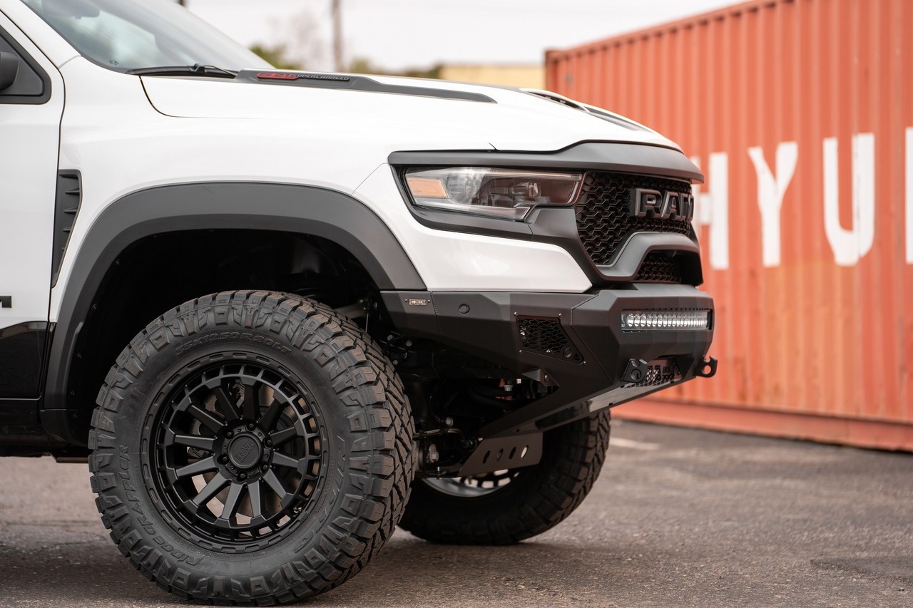 18" Black Rhino Raid 18x9.5 6x5.5 Matte Black Wheel -18mm For Chevy GMC Ram Rim