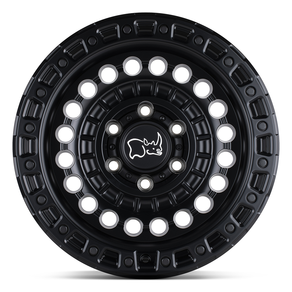 Set 4 Black Rhino Sentinel 20x9.5 8x170 Matte Black Wheels 20" 12mm Rims