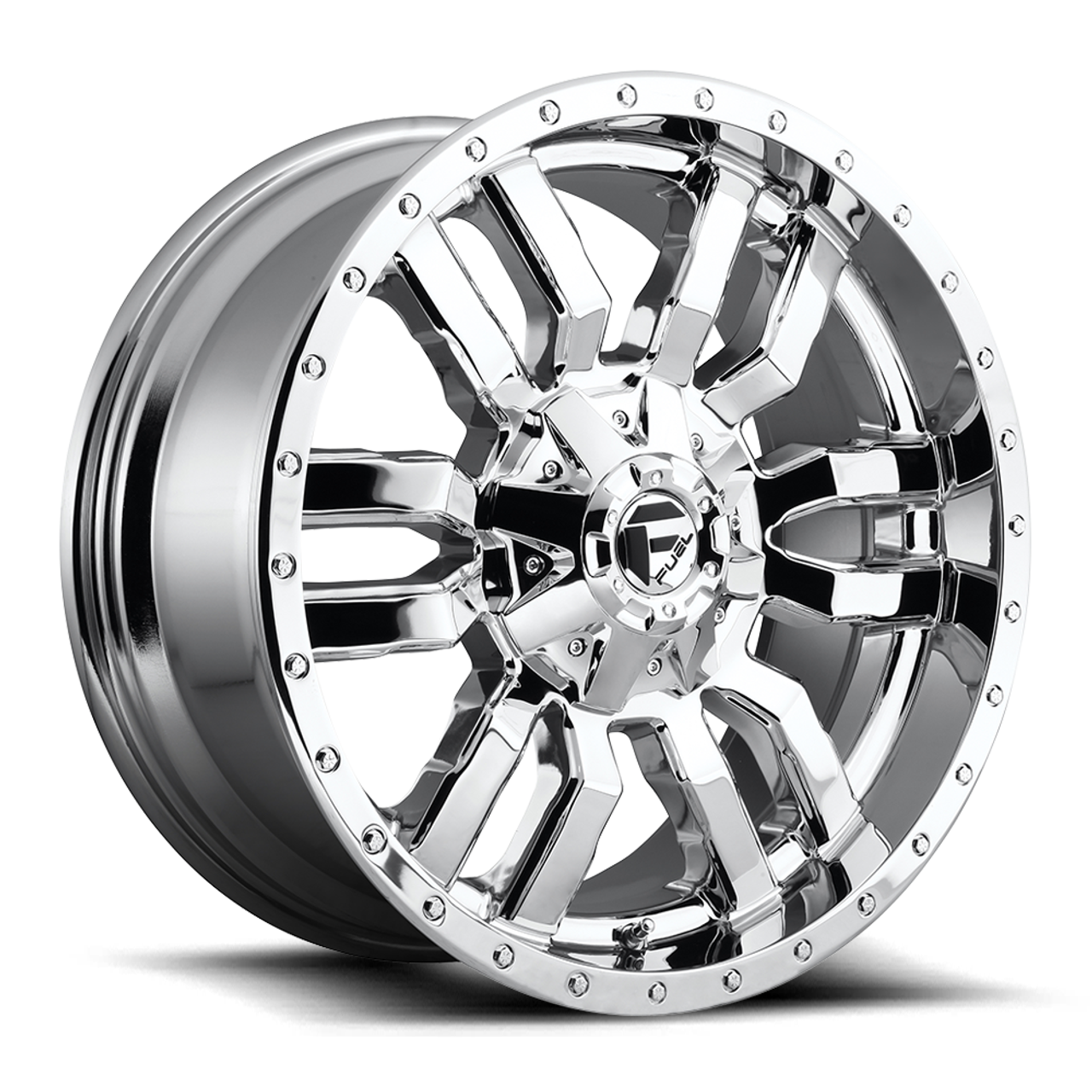 Set 4 Fuel D631 Sledge 20x9 8x180 Chrome Plated Wheels 20" 20mm Rims Set 4 Fuel D631 Sledge 20x9 8x180 Chrome Plated Wheels 20" 20mm Rims