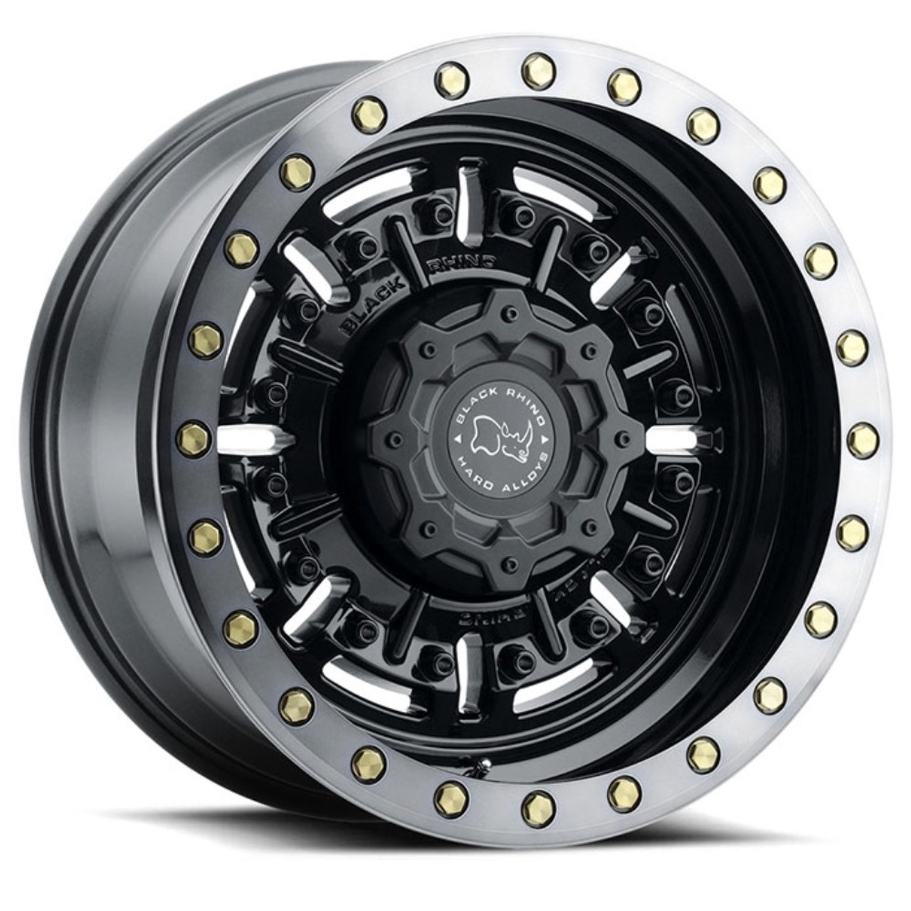 Set 4 Black Rhino Abrams 20x9.5 5x130 Gun Black Machined Tint Wheels 20" 2mm