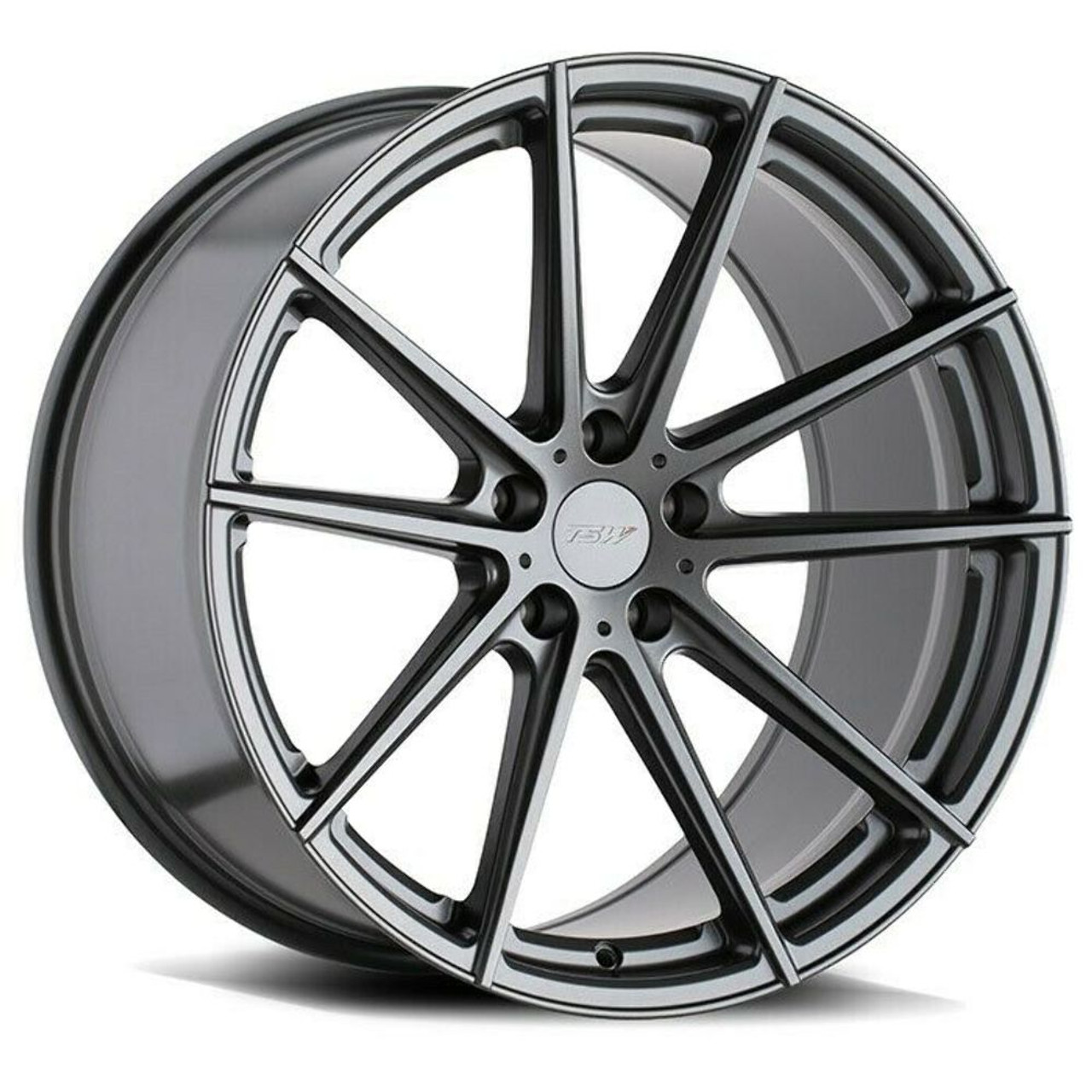 Set 4 TSW Bathurst 19x8.5 5x120 Gloss Gunmetal Wheels 19" 35mm Rims