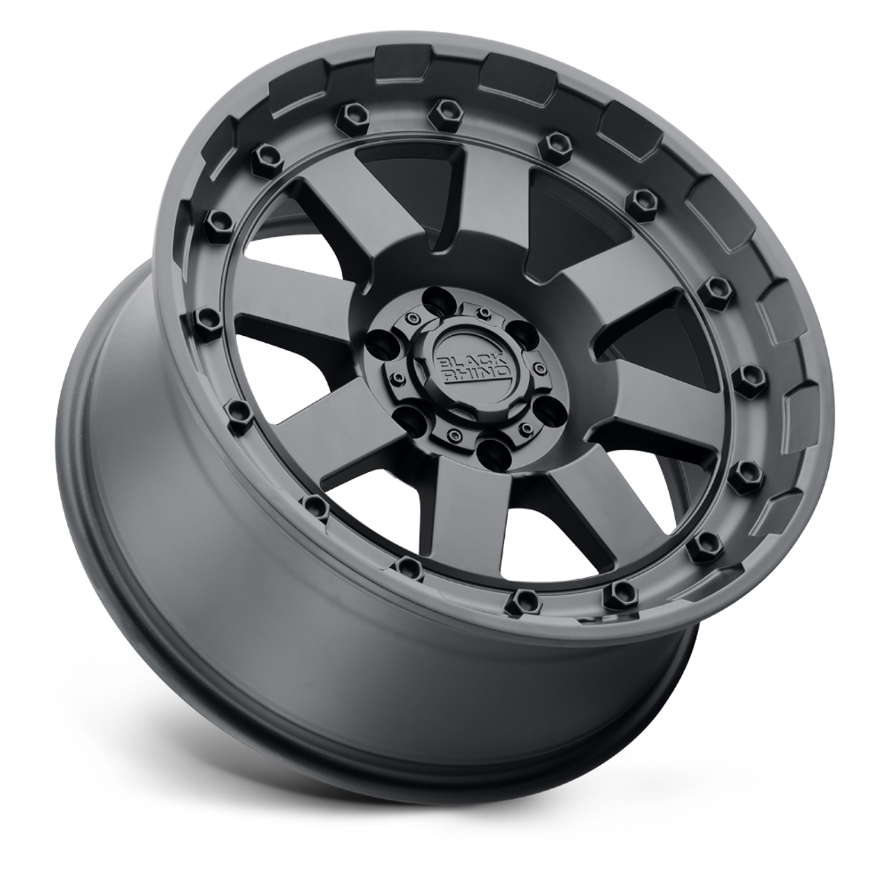 Black Rhino Cleghorn 18x9 6x5.5 Matte Black Wheel 18" -18mm Rim