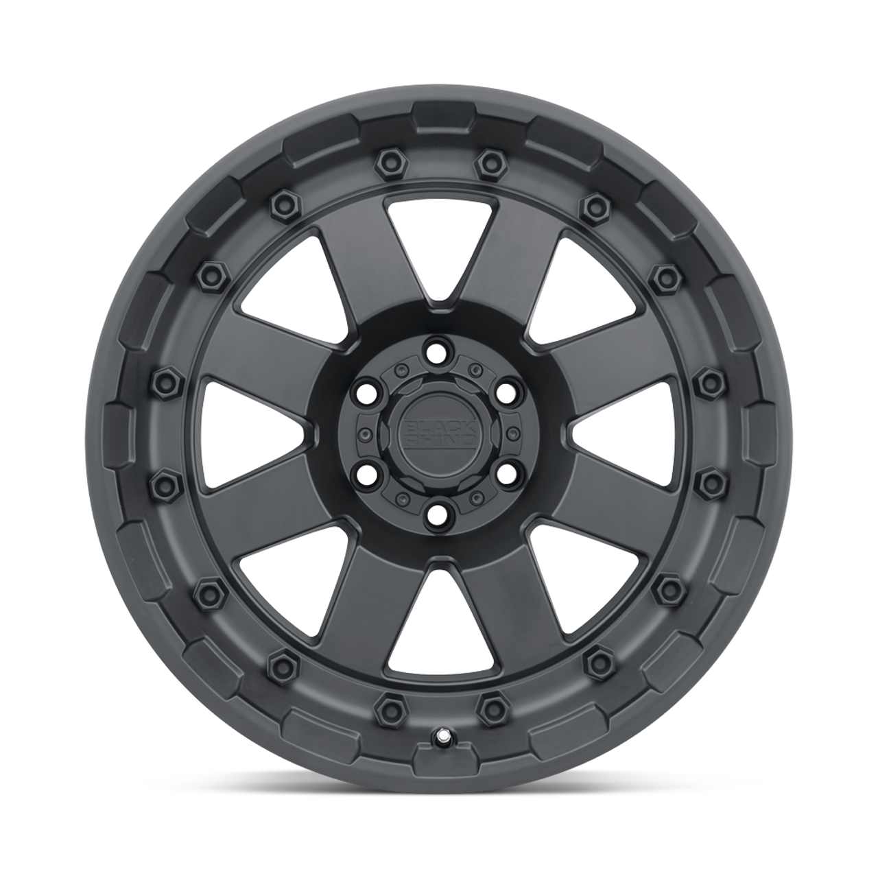 Black Rhino Cleghorn 18x9 6x5.5 Matte Black Wheel 18" -18mm Rim