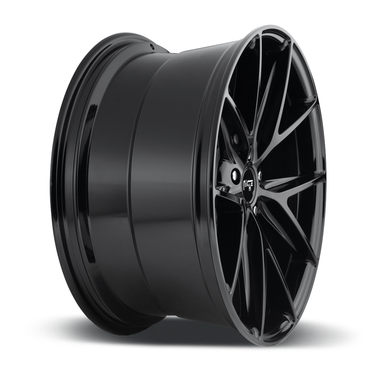 Set 4 Niche M117 Misano 17x8 5x4.5 Matte Black Wheels 17" 40mm Rims