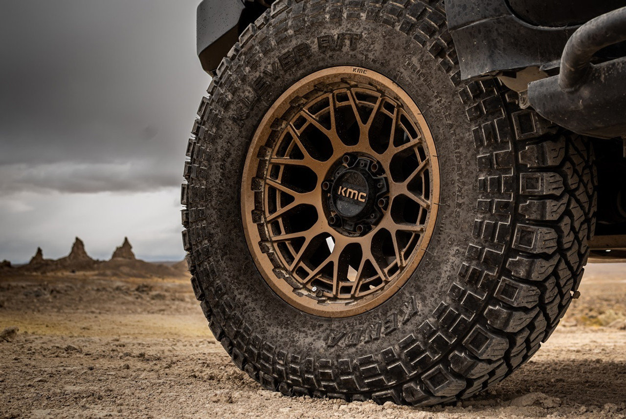 KMC KM722 Technic 18x9 5x5.0 Matte Bronze Wheel 18" 0mm Rim