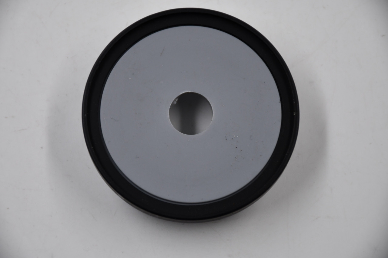 Blank Black w/ Gray Middle Wheel Center Cap Hub Cap C590(NL) 2.375" Snap In, No Logo/Inset