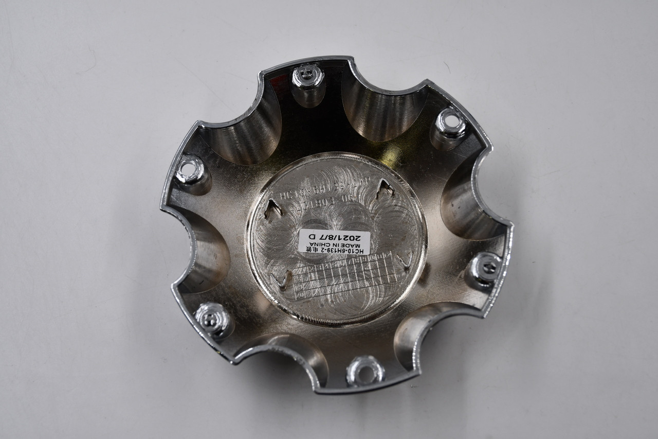 Hardcore Off Road Chrome w/ Black & Chrome Logo Wheel Center Cap Hub Cap  HC10-6H139-2(U) 5.375