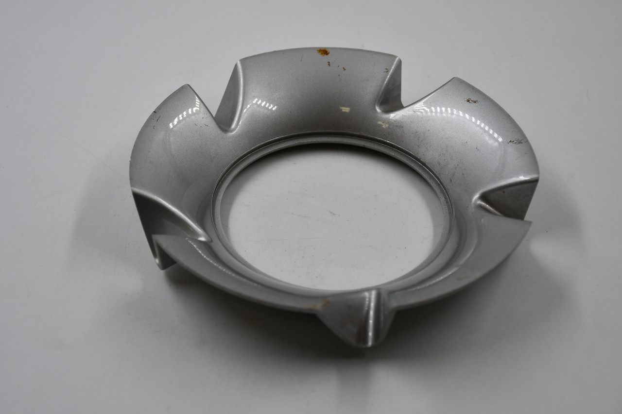 NOS Fittipaldi CPO Silver Wheel Center Cap Hub Cap 2370151 6.25" Open End, No Logo/Inset