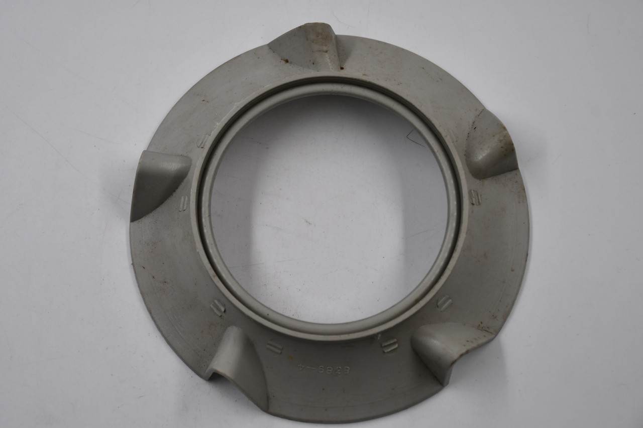 NOS Fittipaldi CPO Silver Wheel Center Cap Hub Cap 2370151 6.25" Open End, No Logo/Inset