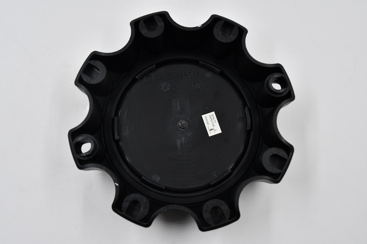 Milanni 446 Kool Whip 8 lug Matte Black Wheel Center Cap Hub Cap C446-8S-CAP