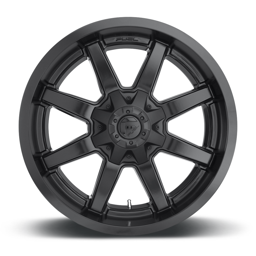 Set 4 18" Fuel D436 Maverick 18x9 8x6.5 20mm Wheels Satin Black Truck Rims