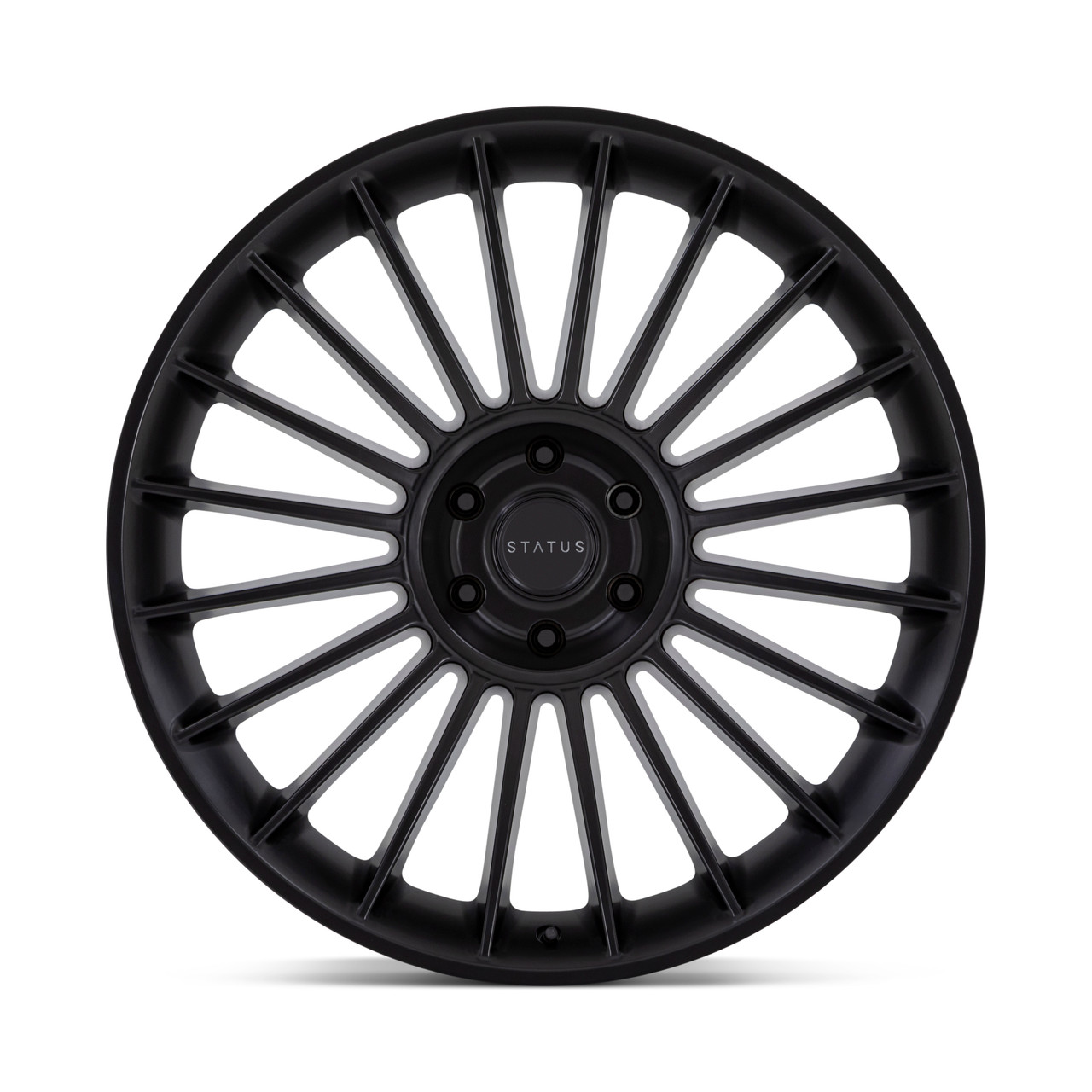 Status Venti 22x9.5 6x5.5 Matte Black Wheel 22" 25mm Rim