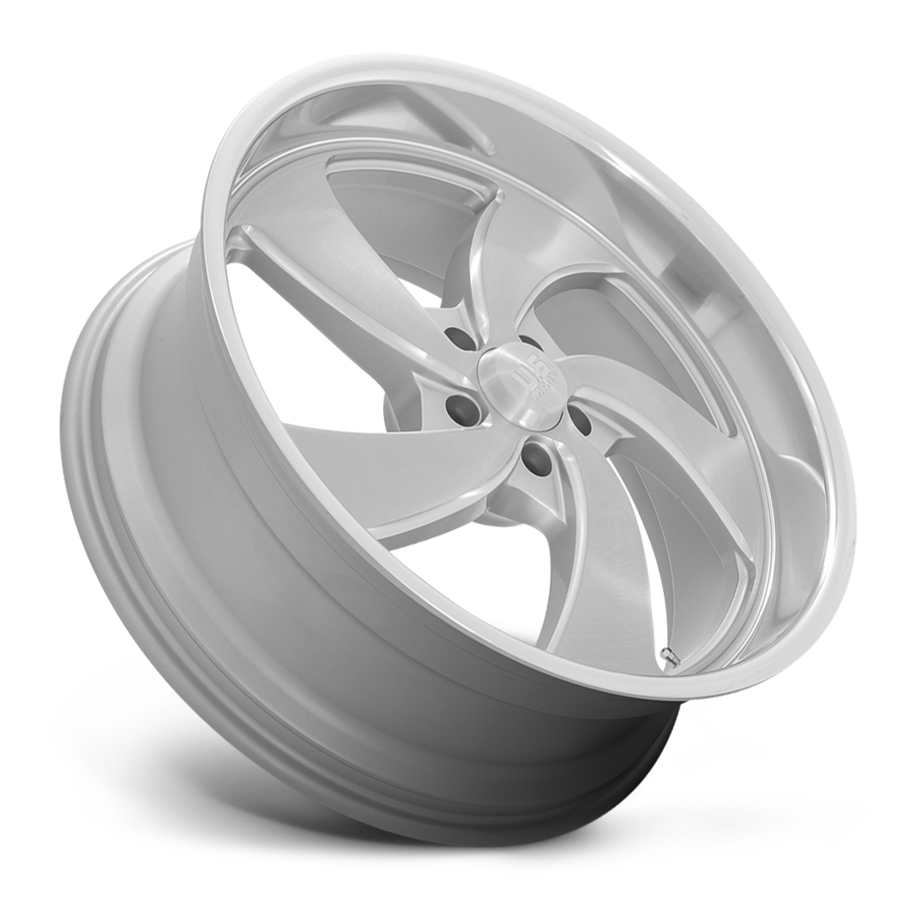 US Mag U134 Desperado 20x8 5x4.75 Silver Brushed Milled Left Wheel 20" 1mm Rim