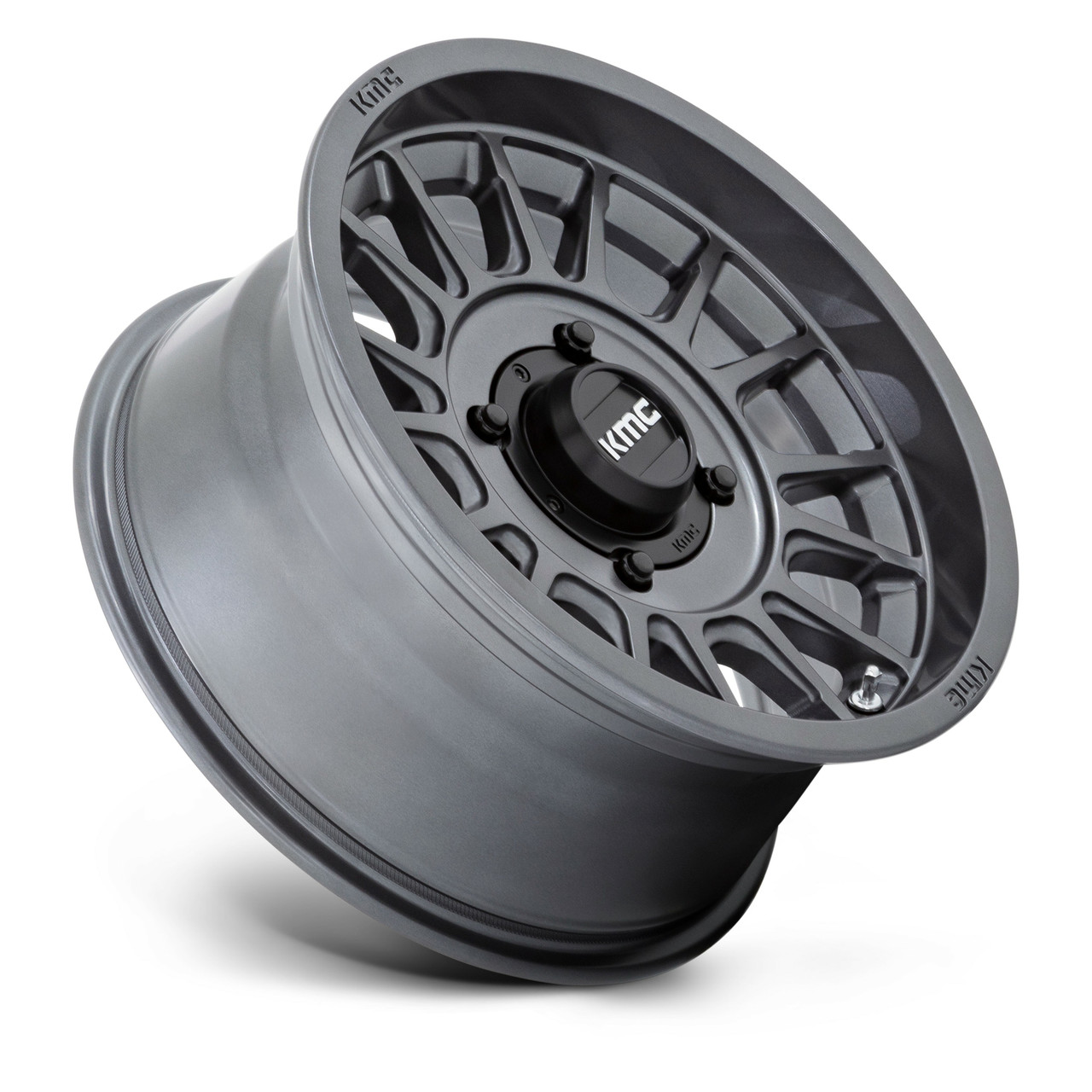 KMC Powersports KS138 Impact Utv 15x7 4x137 Anthracite Wheel 15" 10mm Rim