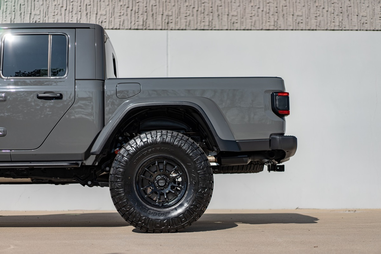 Set 4 KMC KM727 Wrath 17x8.5 5x5 Satin Black Wheels 17" 0mm Rims