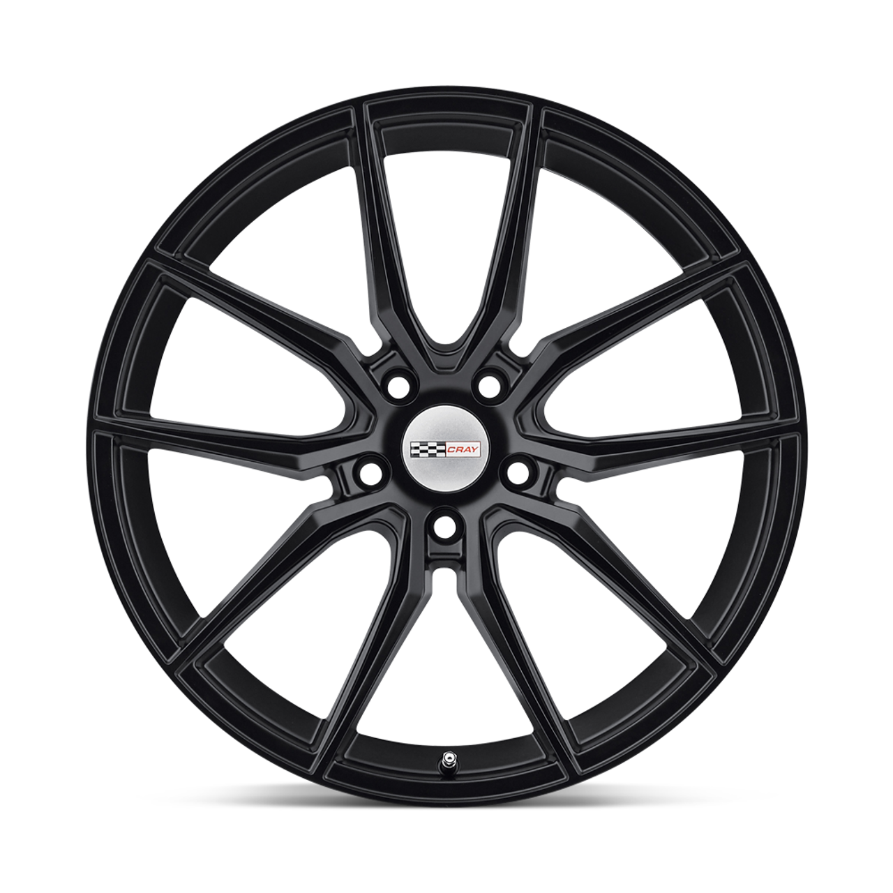 Cray Spider 18x9 5x4.75 Matte Black Wheel 18" 50mm Rim