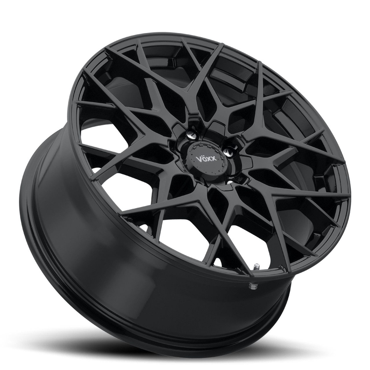 17" Voxx Paso Matte Black Wheel 17x7.5 5x112 5x120 40mm Rim