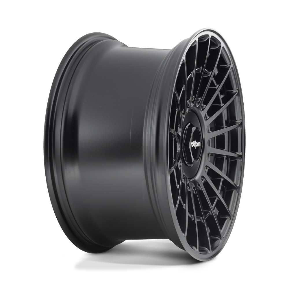 Set 4 Rotiform R142 Las-R 18x8.5 4x100 4x4.25 Matte Black Wheels 18" 35mm