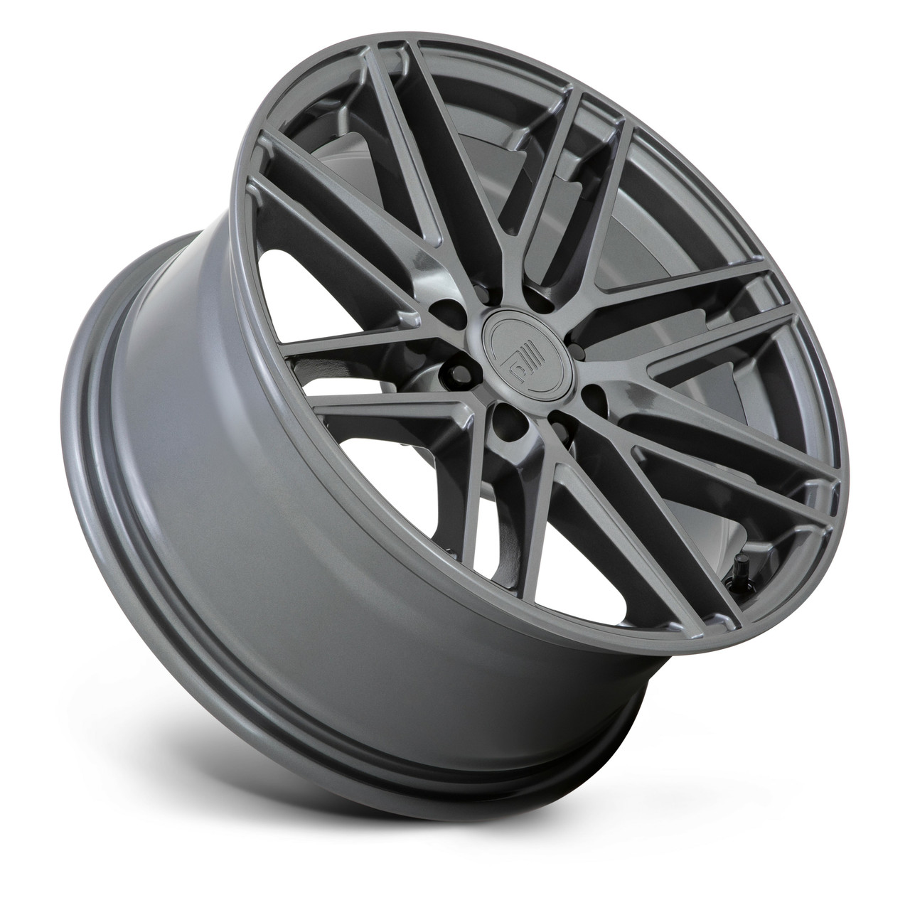 Motegi MR157 CM8 17x8 4x100 4x4.25 Gloss Gunmetal Wheel 17" 38mm Rim
