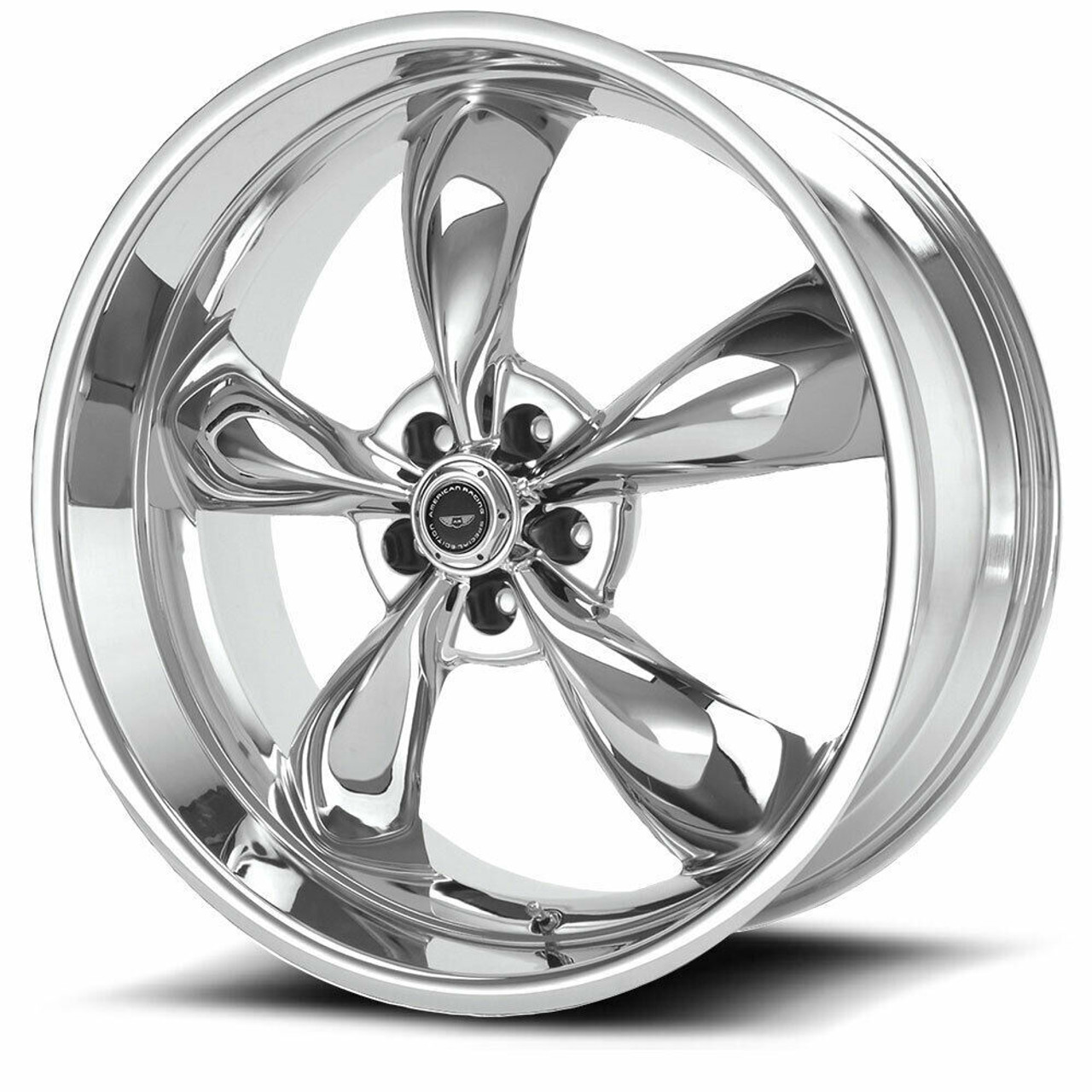 Set 4 American Racing AR605 Torq Thrust M 16x7 5x115 Chrome Wheels 16" 35mm Rims