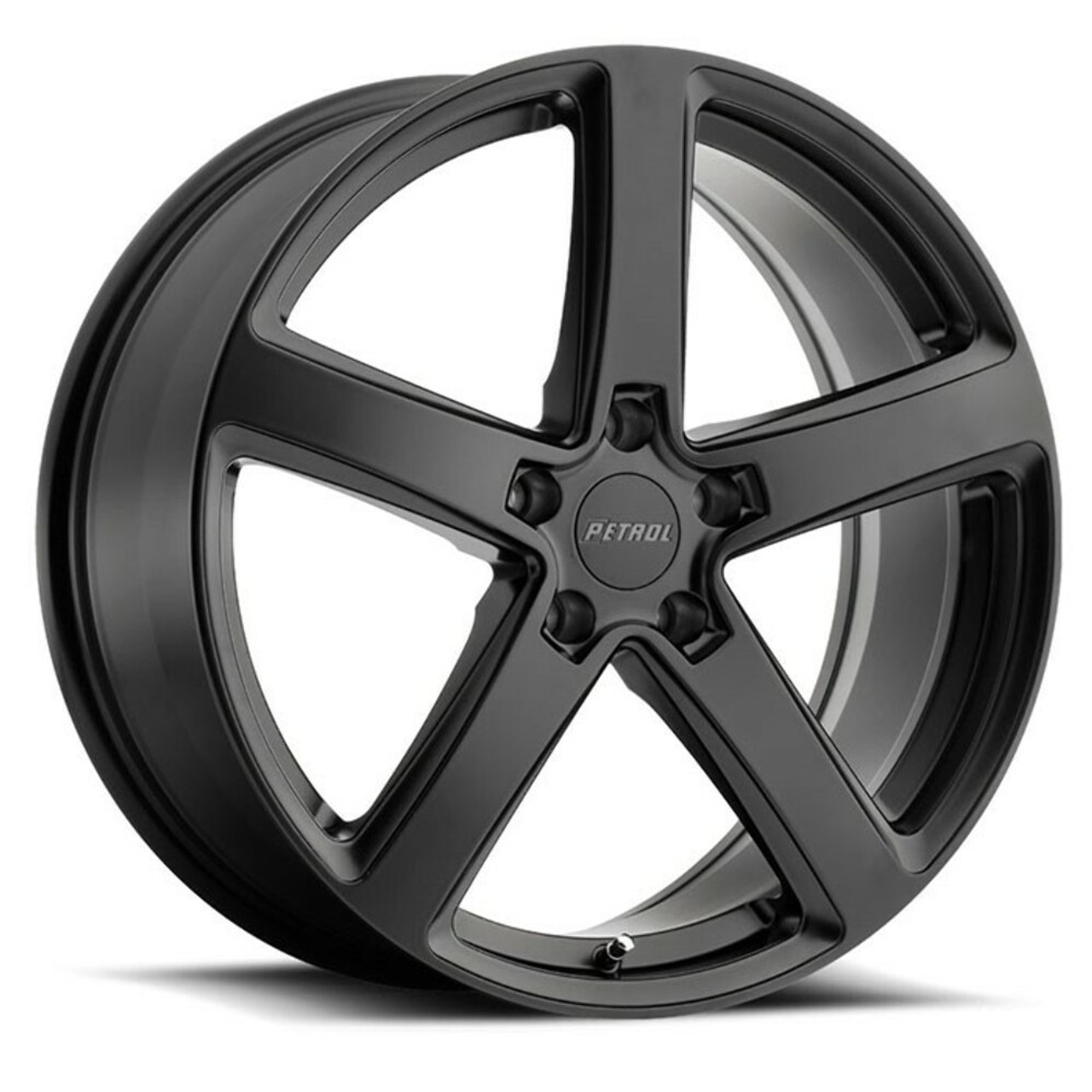 Set 4 Petrol P2A 19x8 5x112 Matte Black Wheels 19" 40mm Rims