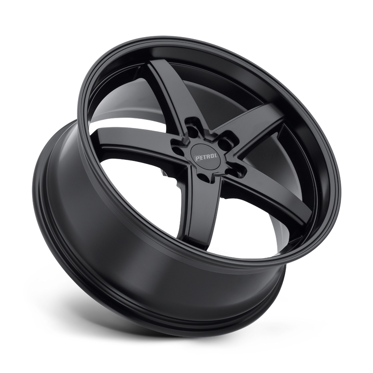 Set 4 Petrol P1B 18x8 5x120 Matte Black Wheels 18" 35mm Rims