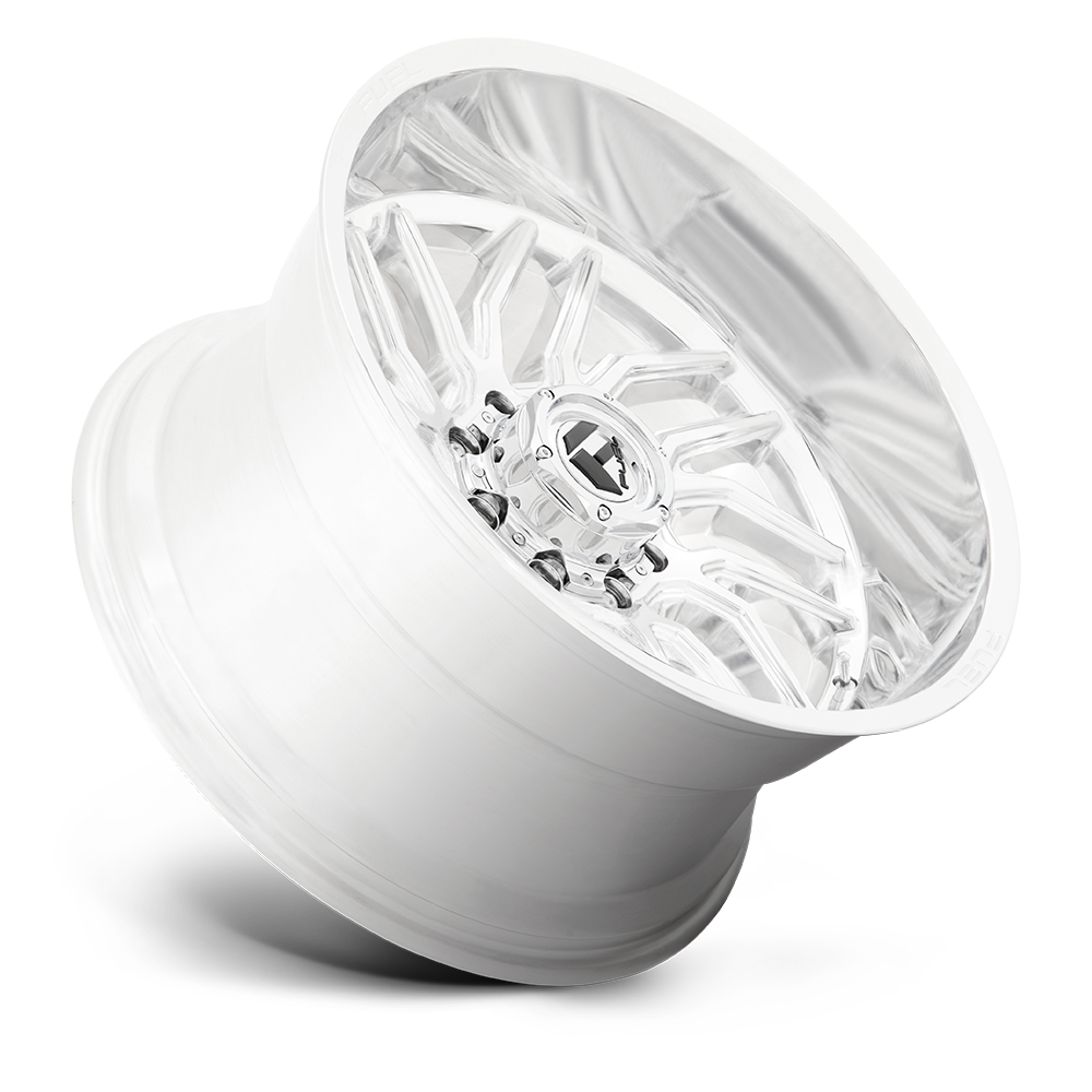 Set 4 20" Fuel D809 Hurricane 20x9 5x5 20mm Polished Milled Wheels Truck Rims