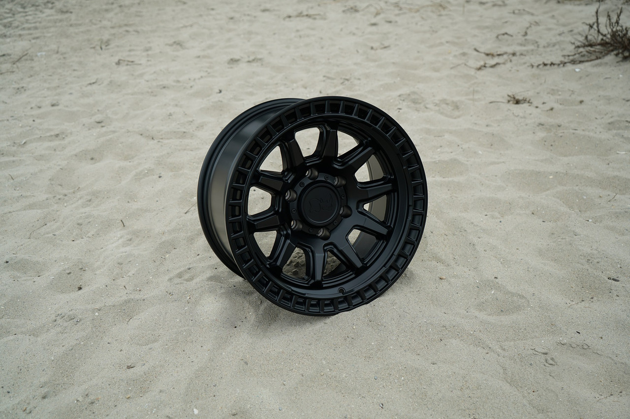 Black Rhino Hard Alloys Calico 17x8.5 6x5.5 (6x139.7) Matte Black
