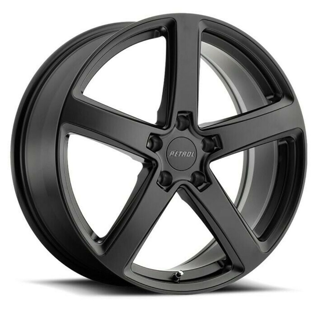 Set 4 Petrol P2A 17x8 5x120 Matte Black Wheels 17" 35mm Rims